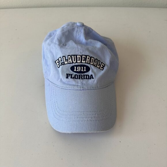 Fort Lauderdale Aqua Blue Hat - Picture 1 of 3